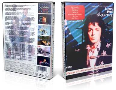 Artwork Cover of Paul McCartney Compilation DVD 1973 TV Special Proshot