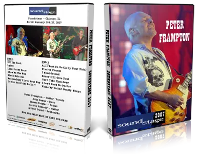 Artwork Cover of Peter Frampton 2007-01-20 DVD Chicago Proshot