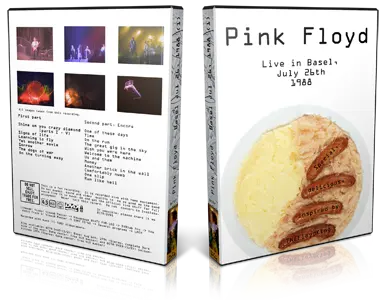 Artwork Cover of Pink Floyd 1988-07-26 DVD Basel Audience