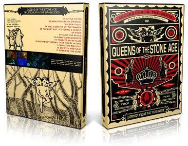 Artwork Cover of Queens Of The Stone Age 2005-07-24 DVD Byron Bay Proshot