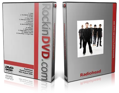 Artwork Cover of Radiohead 2009-08-30 DVD Reading Proshot