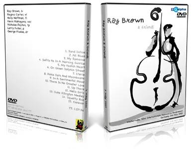 Artwork Cover of Ray Brown 2001-05-03 DVD Wackerhalle Proshot