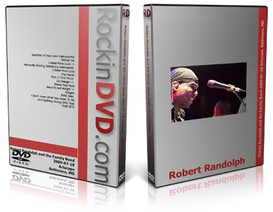 Artwork Cover of Robert Randolph 2009-07-18 DVD Baltimore Audience