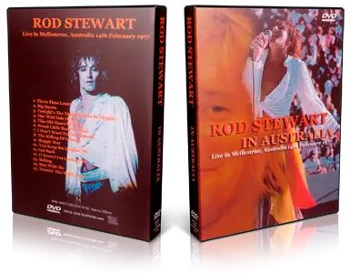 Artwork Cover of Rod Stewart 1977-02-14 DVD Melbourne Proshot