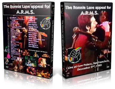 Artwork Cover of Ronnie Lane 1983-12-02 DVD San Francisco Audience
