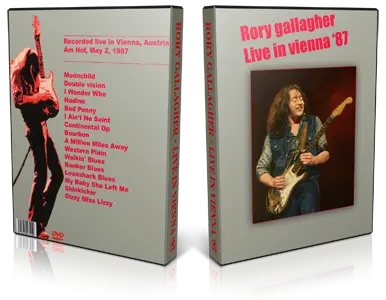 Artwork Cover of Rory Gallagher 1987-05-02 DVD Friesland Proshot