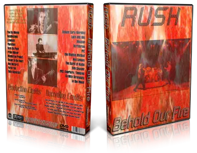 Artwork Cover of Rush 1988-03-07 DVD Toronto Audience