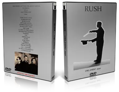 Artwork Cover of Rush 1990-02-23 DVD Orlando Audience