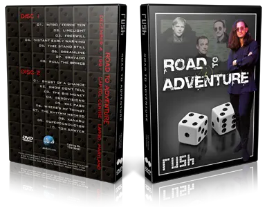 Artwork Cover of Rush 1991-12-04 DVD Washington Audience