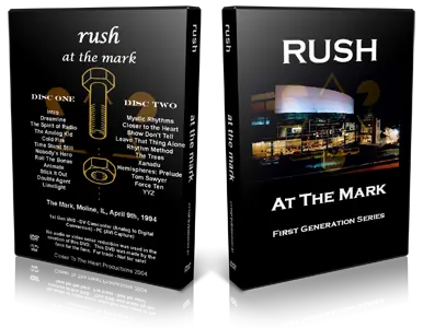 Artwork Cover of Rush 1994-04-09 DVD Moline Audience