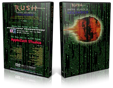 Artwork Cover of Rush 2002-10-13 DVD Atlanta Audience