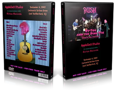 Artwork Cover of Rush 2002-11-06 DVD East Rutherford Audience