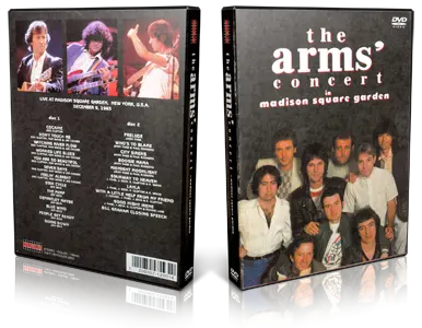 Artwork Cover of The Ronnie Lane Appeal for ARMS 1983-12-09 DVD New York City Proshot