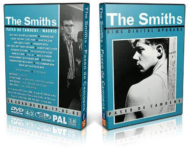 Artwork Cover of The Smiths 1985-05-18 DVD Madrid Proshot