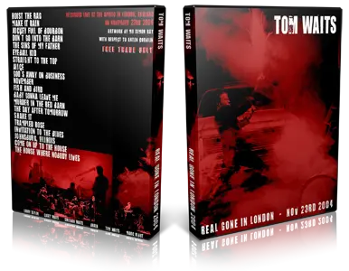Artwork Cover of Tom Waits 2004-11-23 DVD London Audience