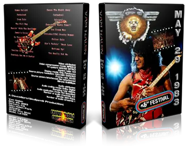 Artwork Cover of Van Halen 1983-05-29 DVD Devore Proshot