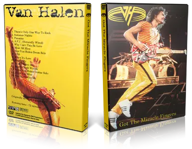 Artwork Cover of Van Halen 1989-02-01 DVD Tokyo Proshot