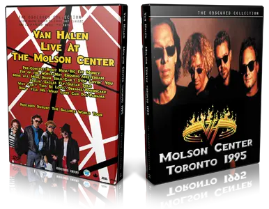 Artwork Cover of Van Halen 1995-08-19 DVD Toronto Proshot
