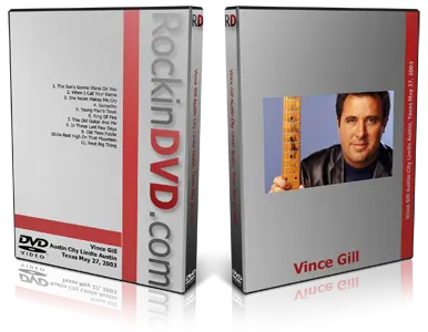 Artwork Cover of Vince Gill 2003-05-27 DVD Austin Proshot