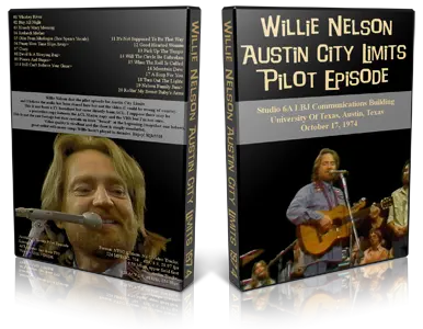 Artwork Cover of Willie Nelson 1974-10-17 DVD Austin Proshot