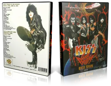 Artwork Cover of KISS 2010-06-22 DVD Madrid Audience