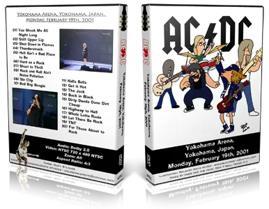 Artwork Cover of ACDC 2001-02-19 DVD Yokohama Audience