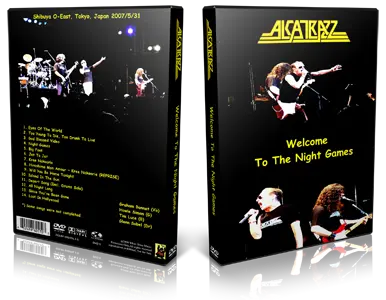 Artwork Cover of Alcatrazz Featuring Graham Bonnet 2007-05-31 DVD Tokyo Audience