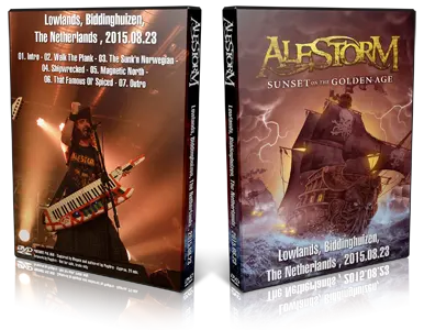 Artwork Cover of Alestorm 2015-08-23 DVD Biddinghuizen Proshot