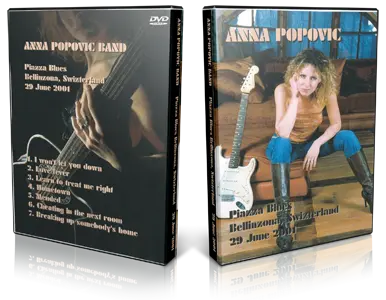 Artwork Cover of Ana Popovic 2001-06-29 DVD Bellinzona Proshot