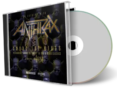 Artwork Cover of Anthrax 2017-02-27 CD Gothenburg Audience