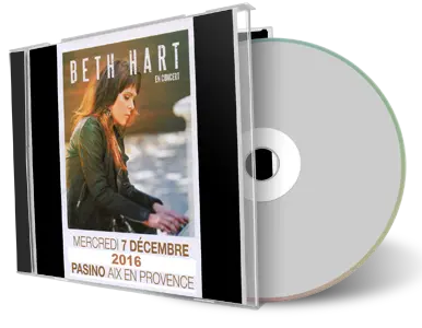Artwork Cover of Beth Hart 2016-12-07 CD Aix en Provence Audience