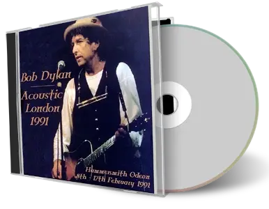 Artwork Cover of Bob Dylan Compilation CD London 1991 Audience