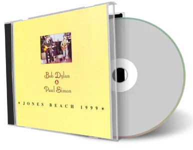 Artwork Cover of Bob Dylan and Paul Simon 1999-07-30 CD Wantaugh Audience