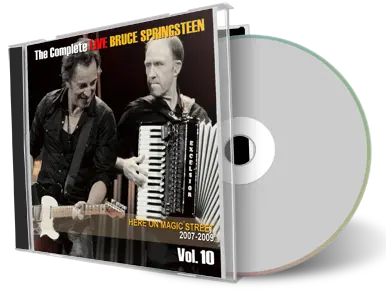 Artwork Cover of Bruce Springsteen Compilation CD Here On Magic Street 2007-2009 Soundboard