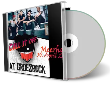 Artwork Cover of Call It Off 2017-04-30 CD Meerhout Audience