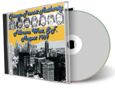 Artwork Cover of Chicago Transit Authority Compilation CD Fillmore West 1969 Soundboard