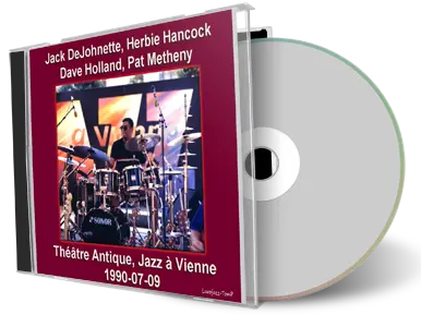 Artwork Cover of DeJohnette Hancock Holland Metheny 1990-07-09 CD Vienne Soundboard