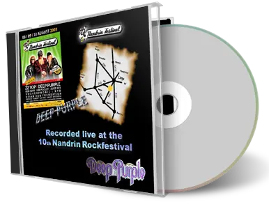 Artwork Cover of Deep Purple 2003-08-10 CD Nandrin Festival Audience
