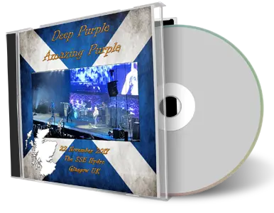 Artwork Cover of Deep Purple 2017-11-22 CD Glasgow Audience
