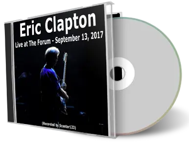 Artwork Cover of Eric Clapton 2017-09-13 CD Los Angeles Audience