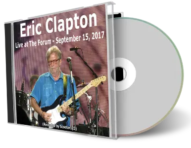 Artwork Cover of Eric Clapton 2017-09-15 CD Los Angeles Audience