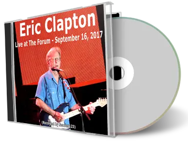 Artwork Cover of Eric Clapton 2017-09-16 CD Los Angeles Audience