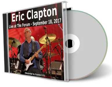 Artwork Cover of Eric Clapton 2017-09-18 CD Los Angeles Audience