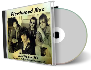 Artwork Cover of Fleetwood Mac with Paul Butterfield 1968-06-09 CD San Francisco Soundboard