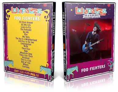 Artwork Cover of Foo Fighters 2017-09-10 DVD Lollapalooza Berlin Proshot