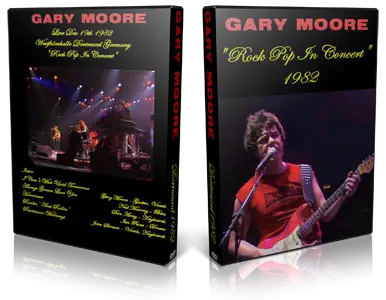 Artwork Cover of Gary Moore 1982-12-19 DVD Dortmund Proshot