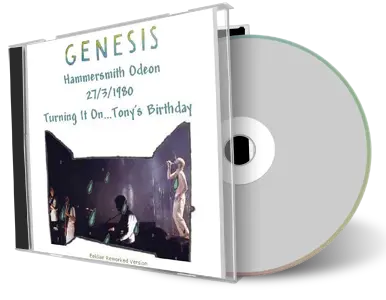 Artwork Cover of Genesis 1980-03-27 CD London Audience