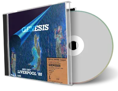 Artwork Cover of Genesis 1980-05-03 CD Liverpool Audience