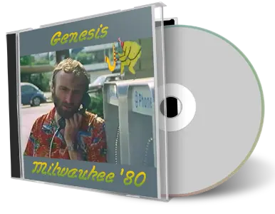 Artwork Cover of Genesis 1980-06-07 CD Milwaukee Audience