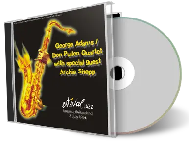 Artwork Cover of George Adams and The Don Pullen Quartet 1984-07-03 CD Lugano Soundboard
